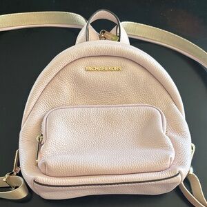 Michael Kors Blush Leather Backpack